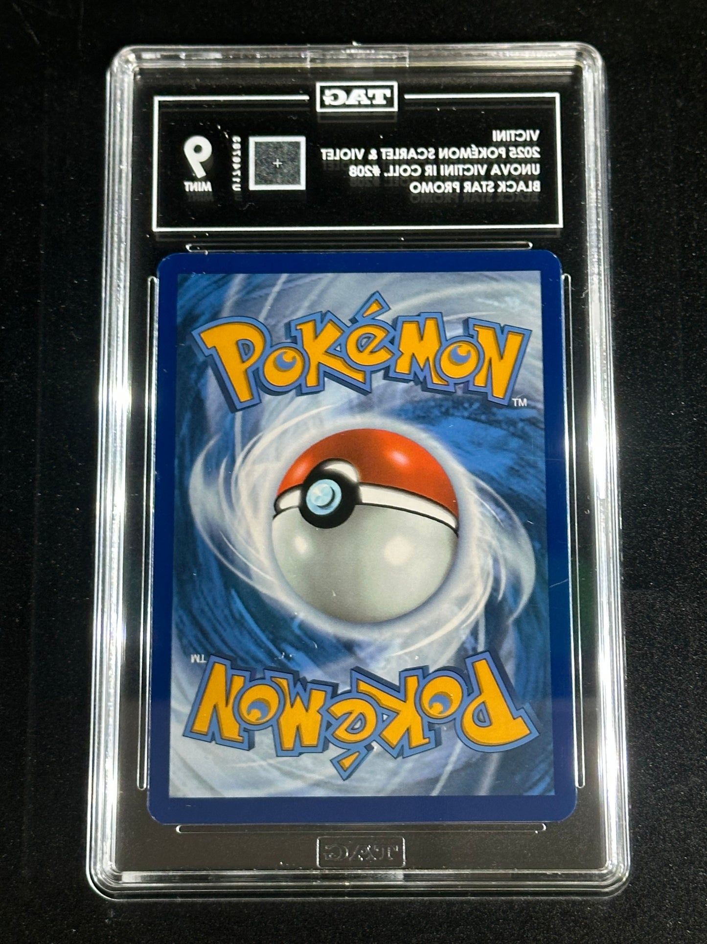 Pokemon Victini 208 Black Star Promo Unova Victini IR Collection TAG 9 Mint