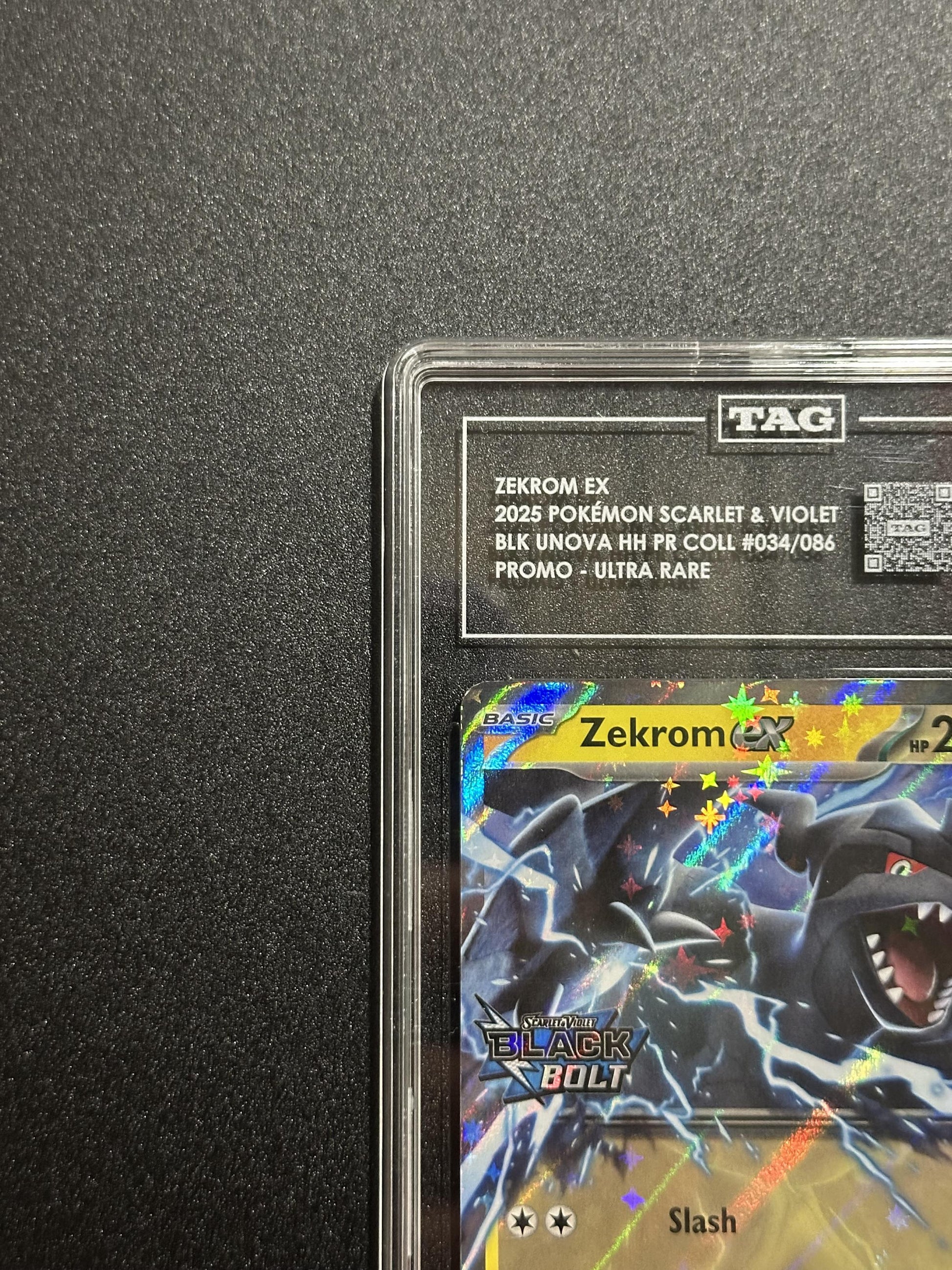 Zekrom ex 034/086 - top left corner