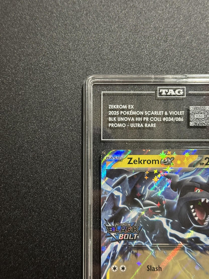 Zekrom ex 034/086 - top left corner