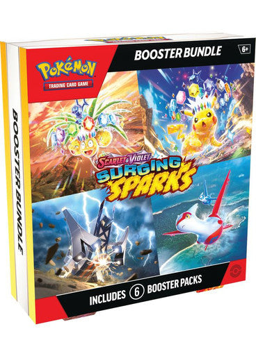 Pokémon TCG Scarlet & Violet Surging Sparks Booster Bundle box