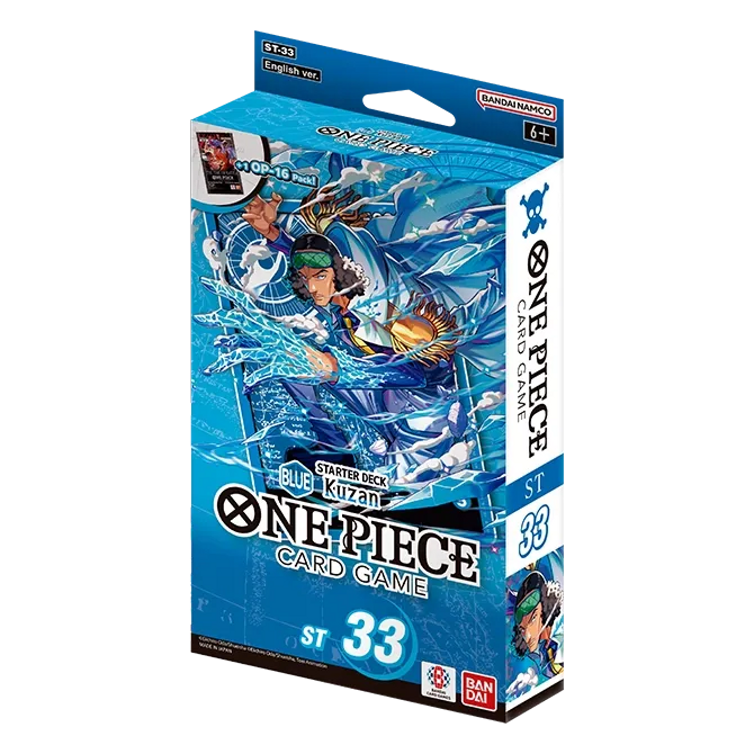 One Piece Card Game Starter Deck – Blue Kuzan ST-33