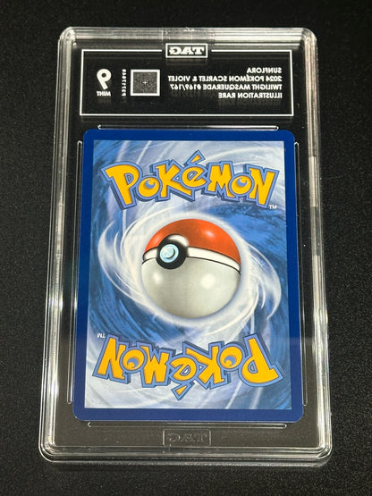 Pokemon Sunflora 169/167 Illustration Rare Twilight Masquerade TAG 9 MINT