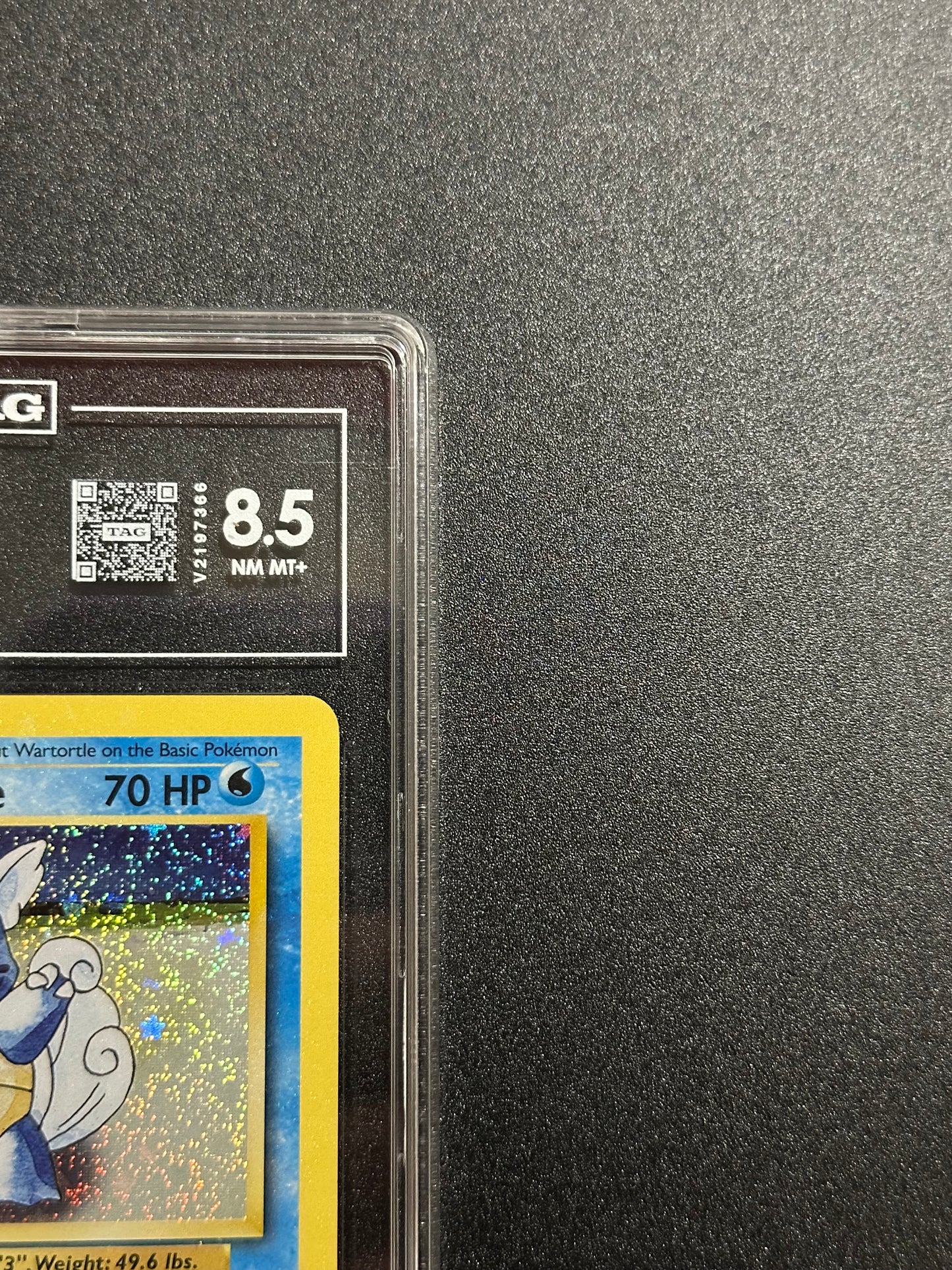 Pokemon Wartortle 002/034 Holo TCG Classic Water Deck TAG 8.5 NM-MT+
