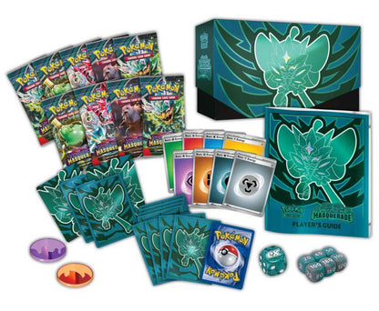 Pokémon TCG Scarlet & Violet Twilight Masquerade Elite Trainer Box back