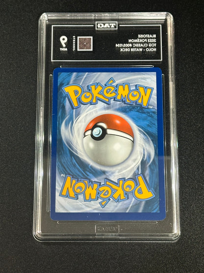 Pokemon Blastoise 003/034 Holo TCG Classic TAG 9 MINT