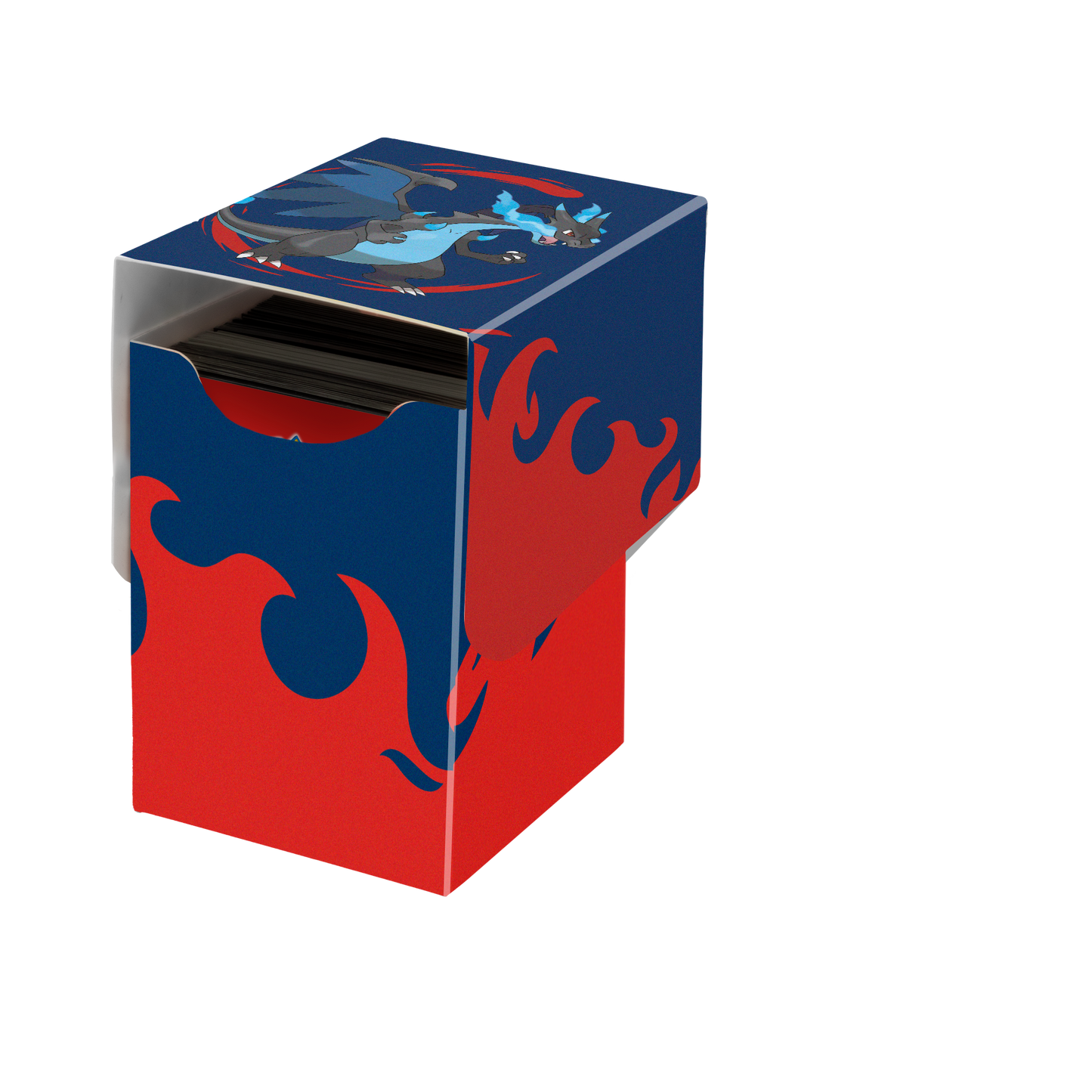 Mega Charizard X ex Ultra-Premium Collection deck box detail