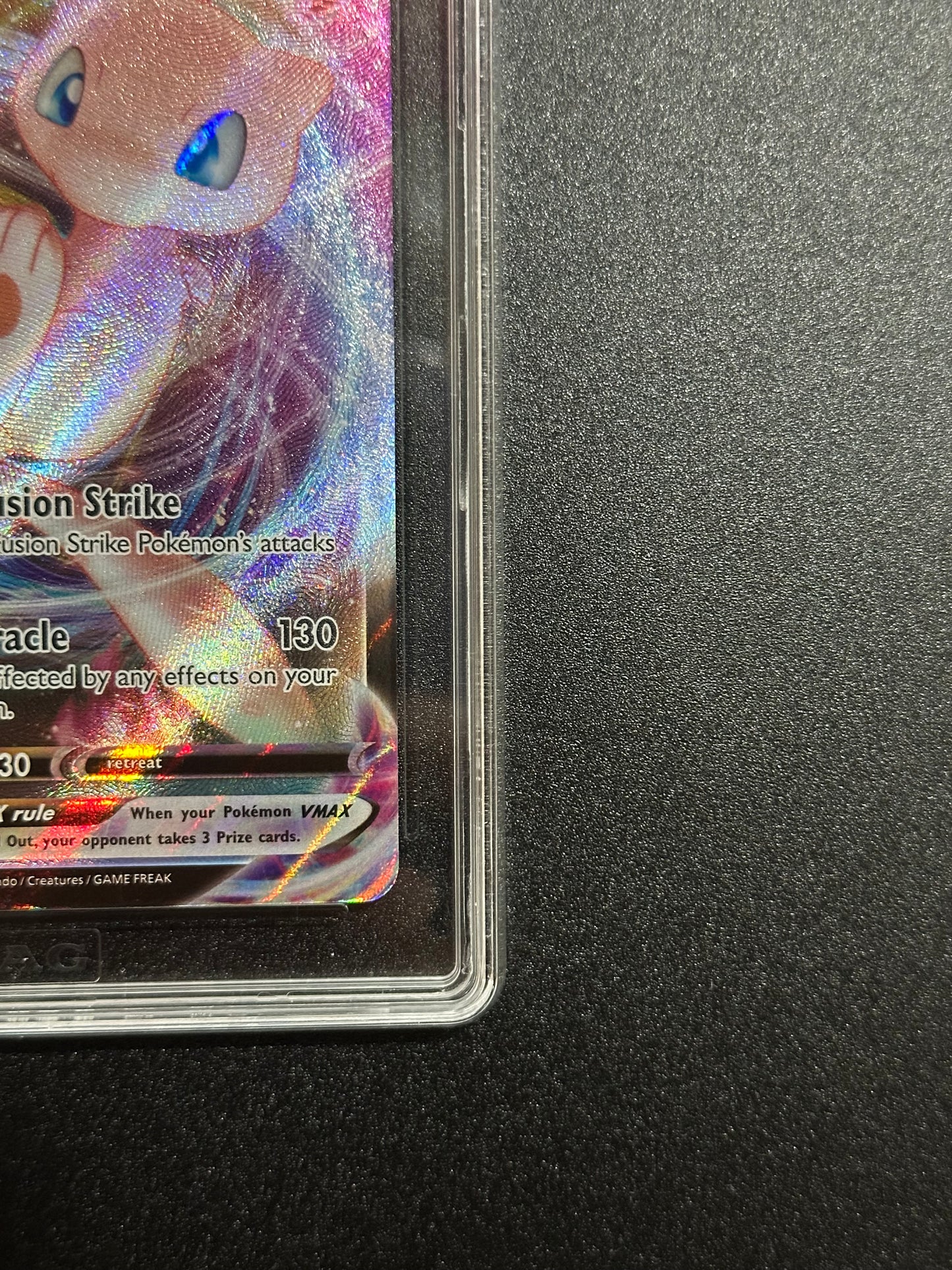Pokemon Mew VMAX 114/264 Full Art Ultra Rare Fusion Strike TAG 7.5 NM+