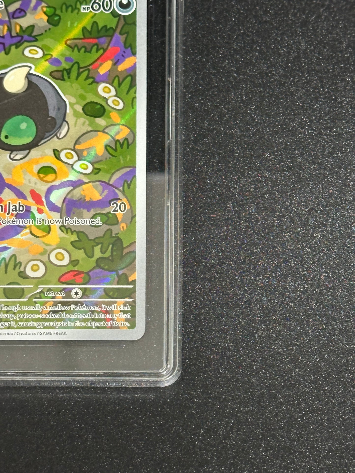 Pokemon Shroodle 149/132 Illustration Rare Mega Evolution TAG 7.5 Near Mint+
