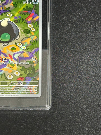 Pokemon Shroodle 149/132 Illustration Rare Mega Evolution TAG 7.5 Near Mint+