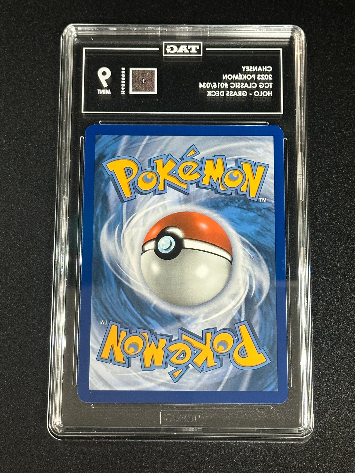 Pokemon Chansey 015/034 Holo TCG Classic TAG 9 MINT