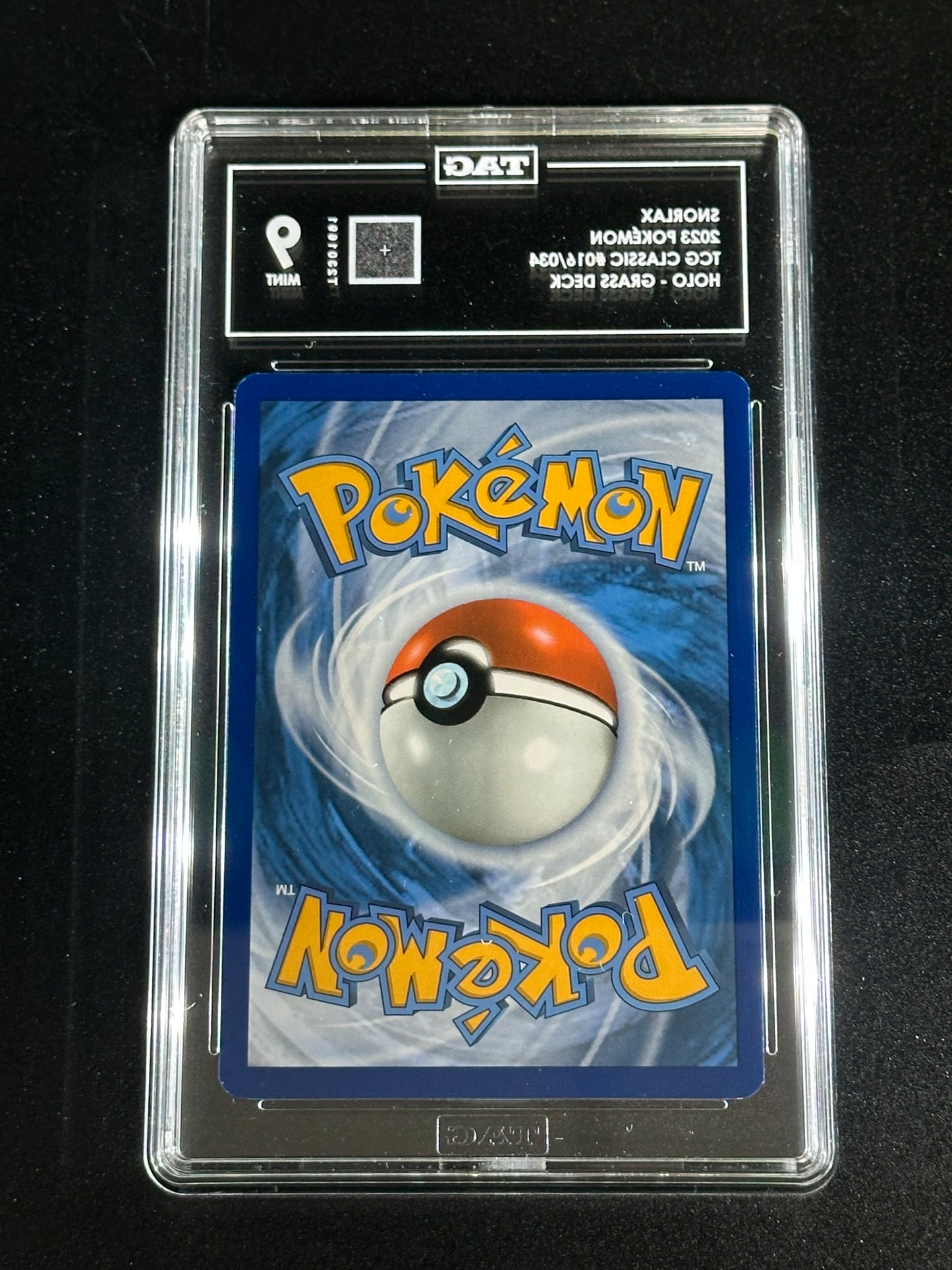 Pokemon Snorlax 016/034 Holo TCG Classic TAG 9 Mint