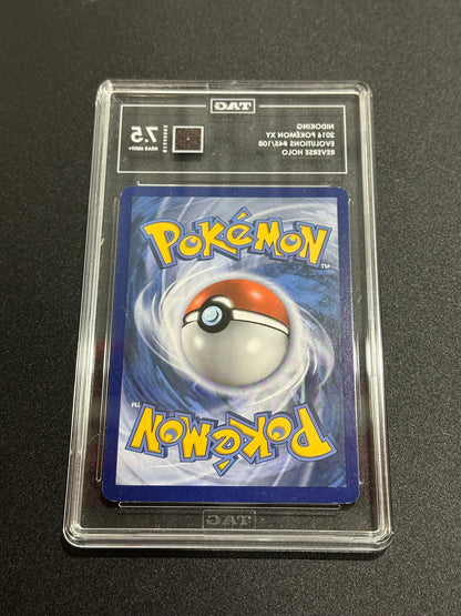 Pokemon Nidoking 45/108 Reverse Holo XY Evolutions TAG 7.5 NM+