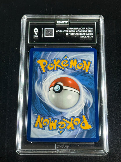 Pokemon Mega Abomasnow ex 157/132 Ultra Rare Mega Evolution TAG 9 Mint