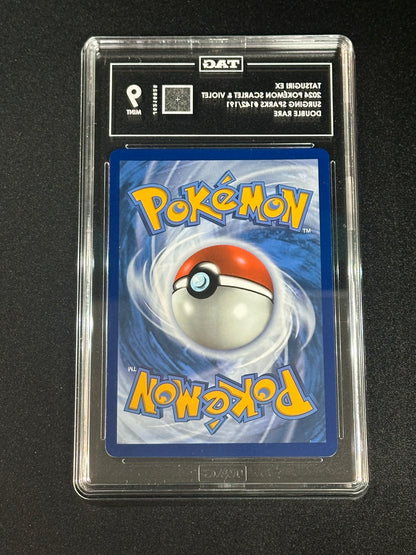 Pokemon Tatsugiri ex 142/191 Double Rare Surging Sparks TAG 9 MINT