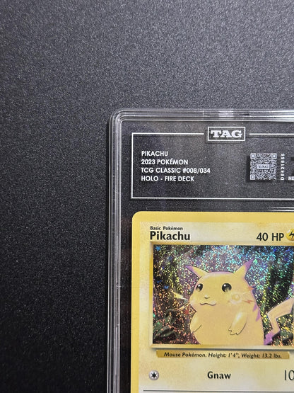 Pikachu 008/034 - top right corner