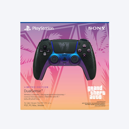 DualSense Wireless Controller — Grand Theft Auto VI Black Limited Edition front