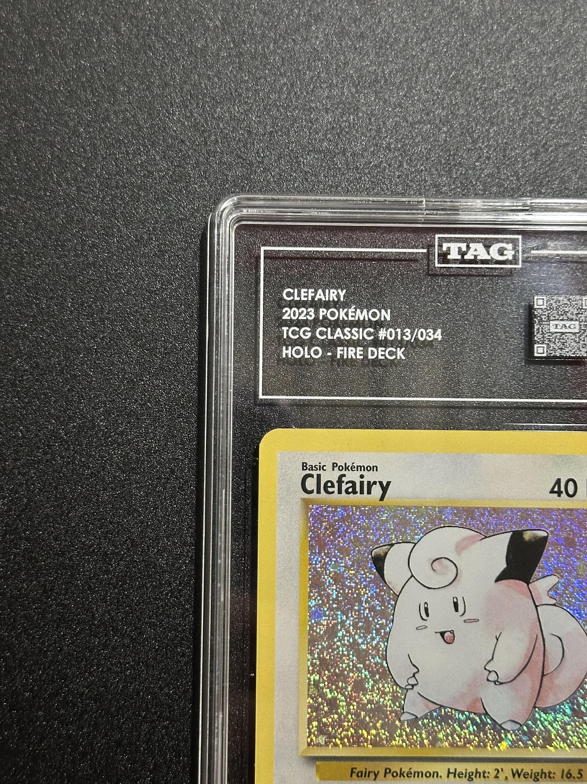 Clefairy 013/034 - top left corner