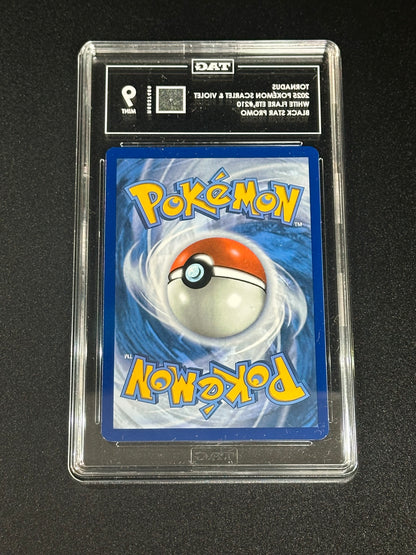 Pokemon Tornadus 210 Black Star Promo White Flare TAG 9 MINT