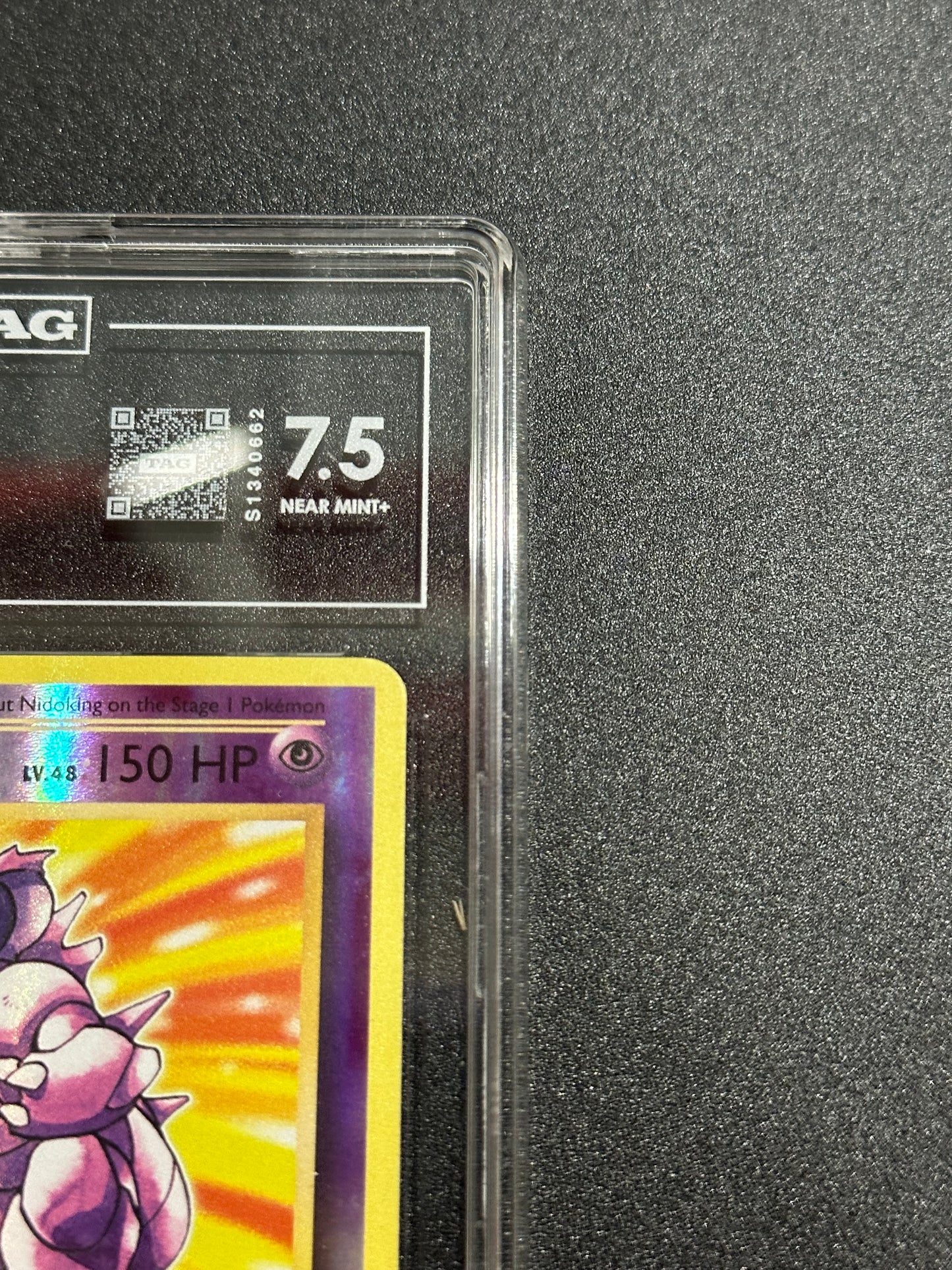 Pokemon Nidoking 45/108 Reverse Holo XY Evolutions TAG 7.5 NM+