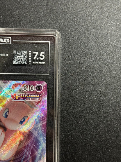 Pokemon Mew VMAX 114/264 Full Art Ultra Rare Fusion Strike TAG 7.5 NM+