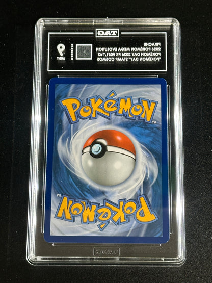 Pokemon Pikachu 051/162 Pokemon Day 2026 Promo Mega Evolution TAG 9 Mint (3)