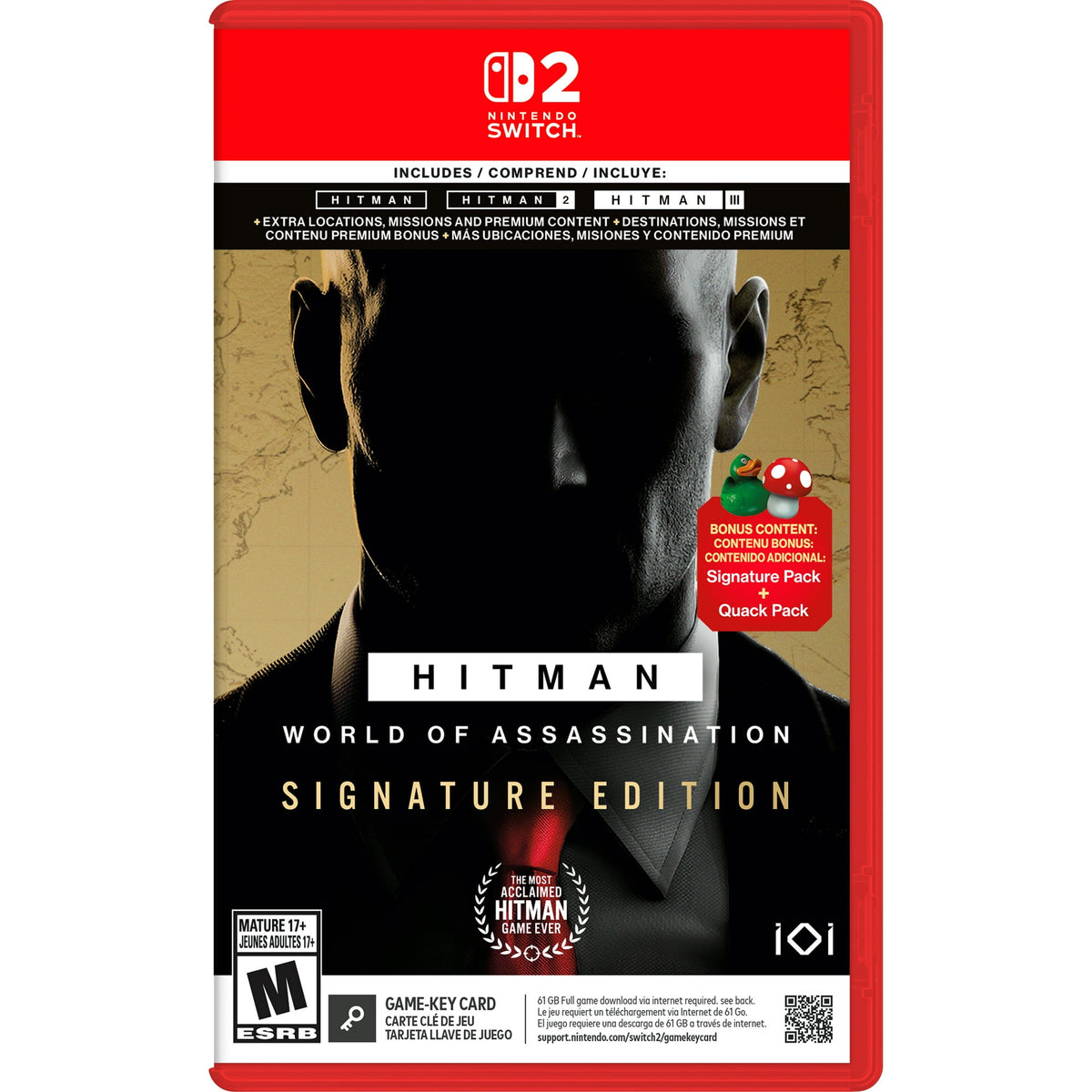HITMAN World of Assassination — Signature Edition — Nintendo Switch 2