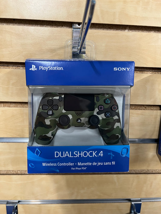 Sony PlayStation DualShock 4 Wireless Controller Green Camo For PS4