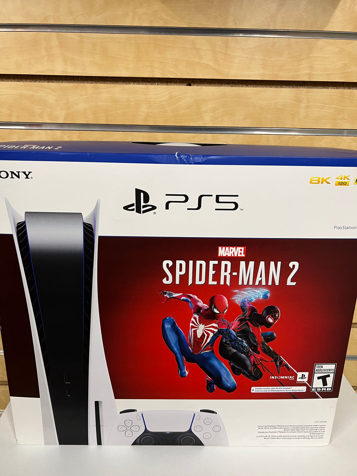 PlayStation PS5 Console – Marvel Spider-Man 2 Bundle