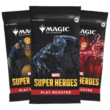 Magic The Gathering Marvel Super Heroes Bundle boosters