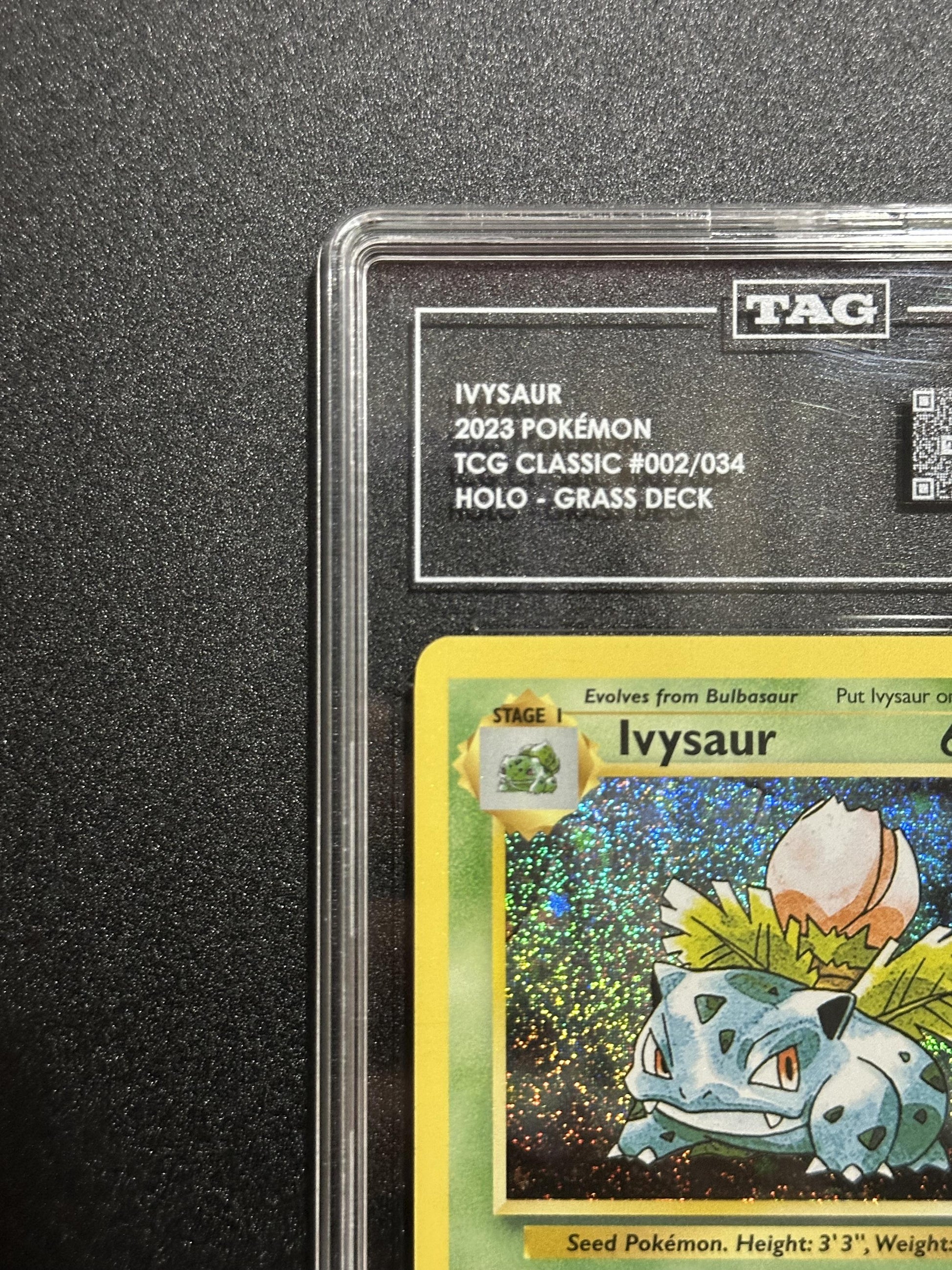 Ivysaur 002/034 - top right corner