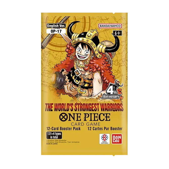 One Piece TCG: The World's Strongest Warriors [OP-17] Booster Pack