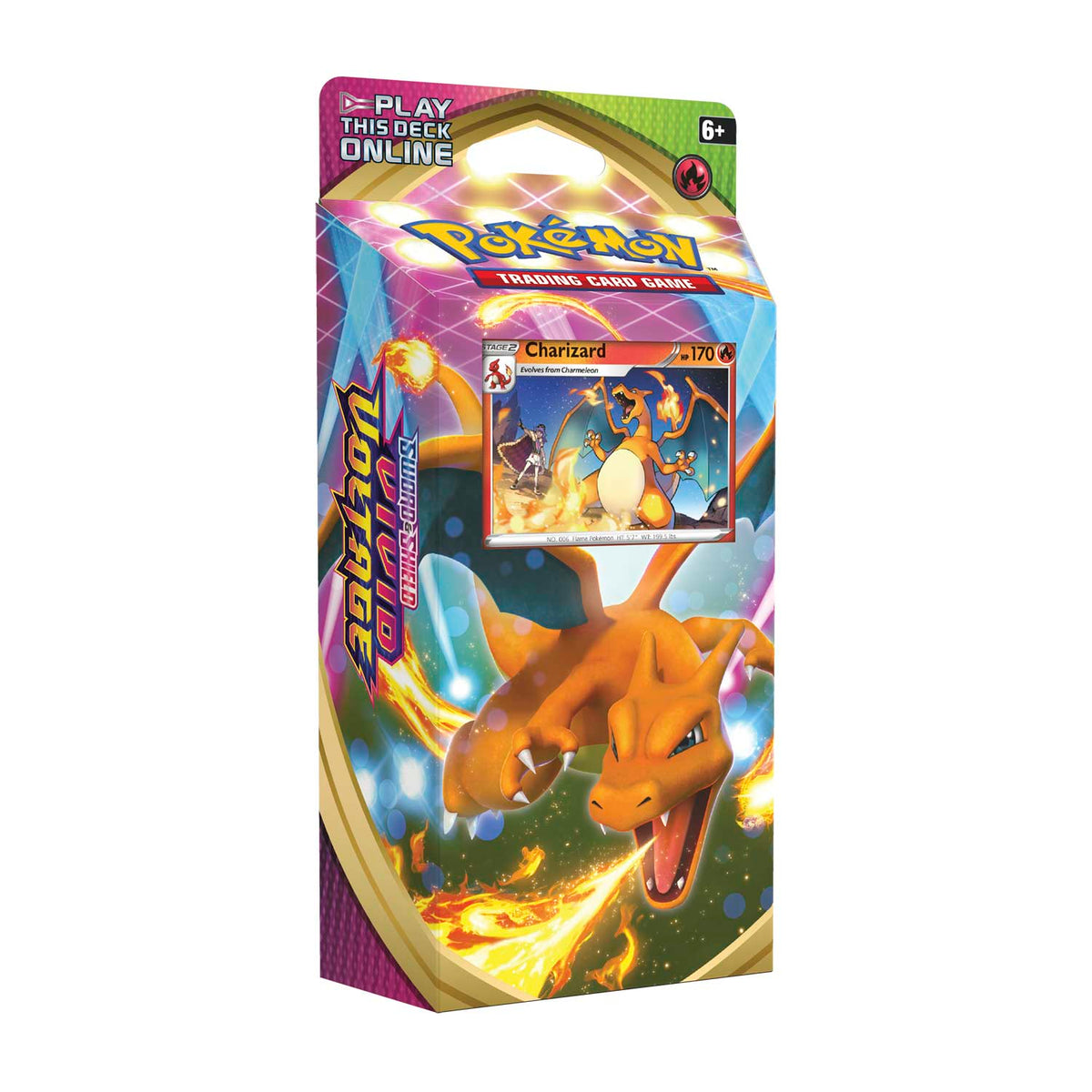 Pokémon TCG: Sword & Shield—Vivid Voltage Charizard Theme Deck