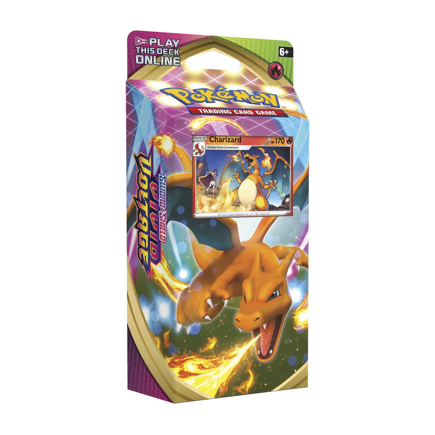 Pokémon TCG: Sword & Shield—Vivid Voltage Charizard Theme Deck