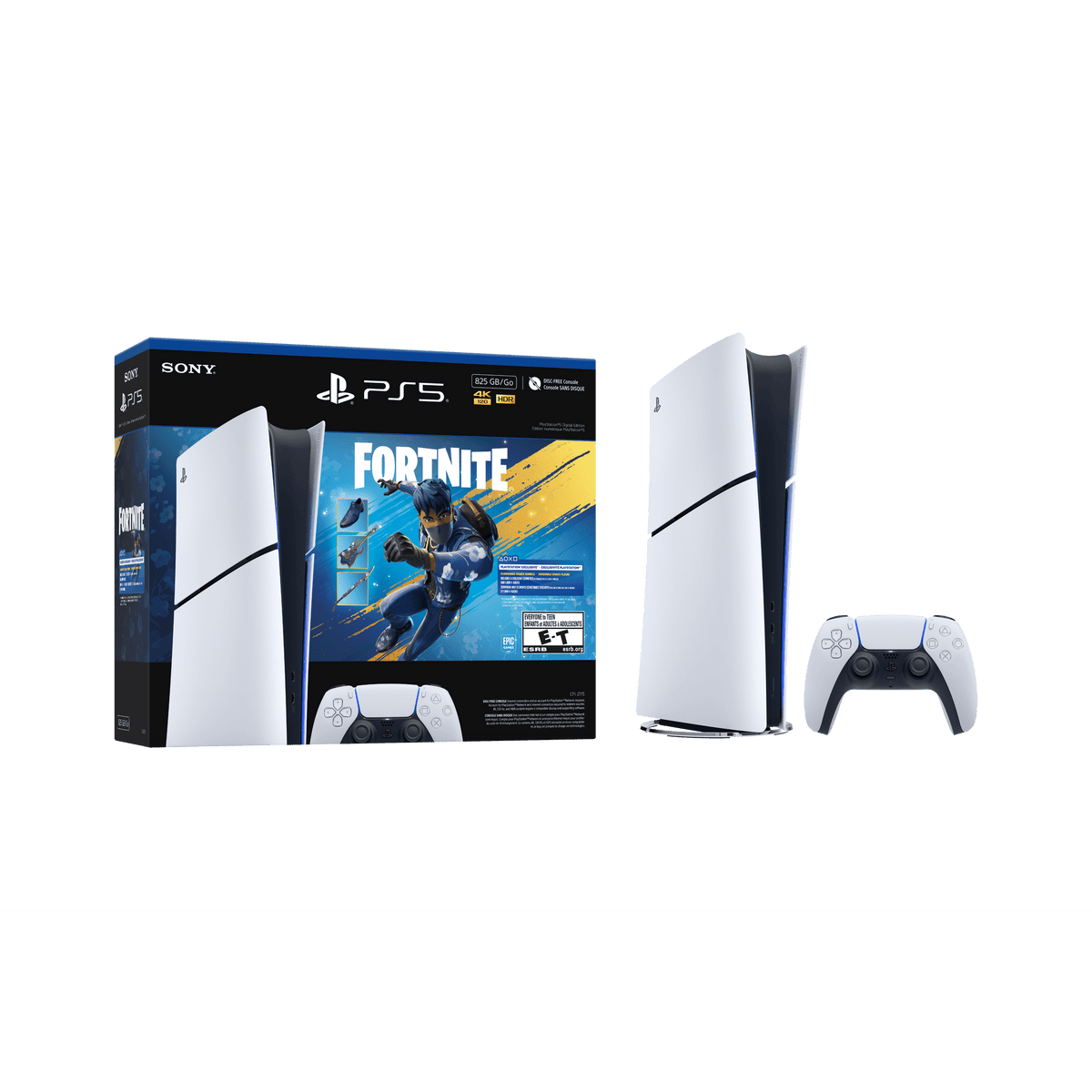 PlayStation 5 Digital Edition — Fortnite Flowering Chaos Bundle