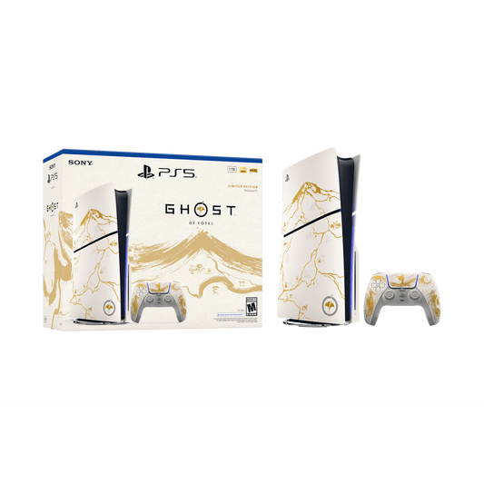 PlayStation 5 Console — Ghost of Yōtei Gold Limited Edition Bundle
