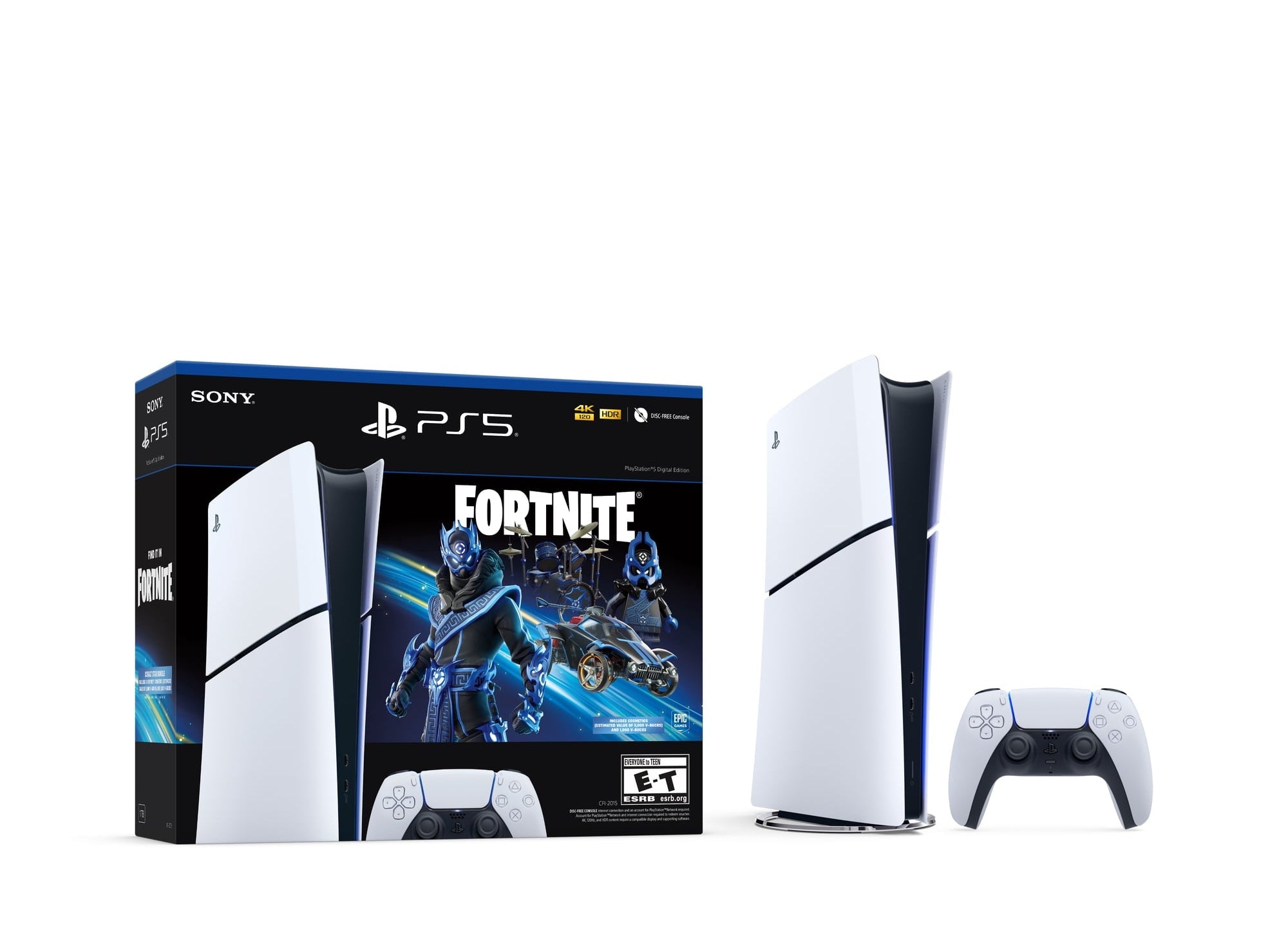 PlayStation 5 Digital Edition — Fortnite Cobalt Star Bundle