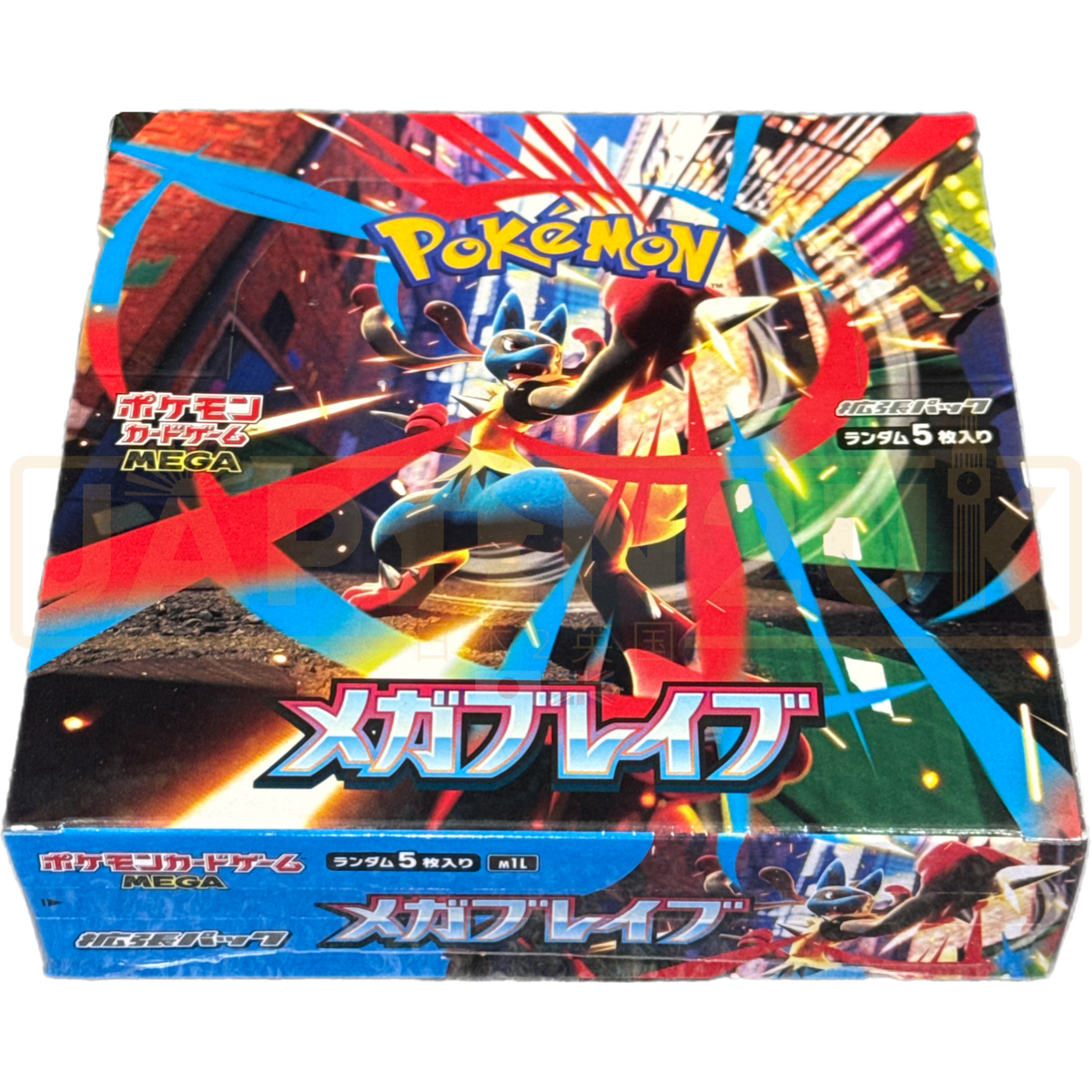 Pokémon TCG Japanese Mega Brave M1L Booster Box