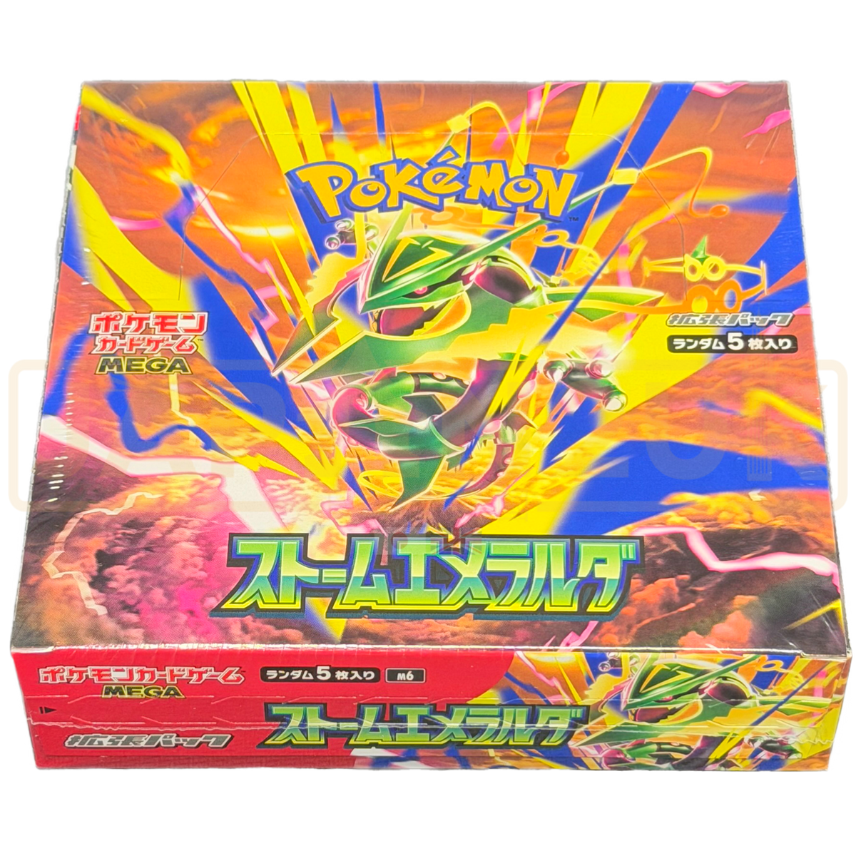 Pokémon TCG Japanese Storm Emeralda M6 Booster Box