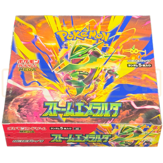 Pokémon TCG Japanese Storm Emeralda M6 Booster Box