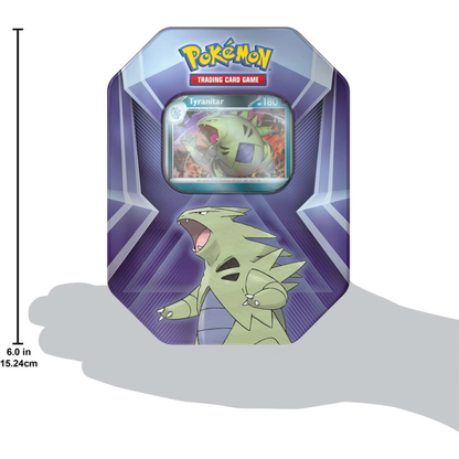 Pokémon TCG: Tyranitar Triple Whammy Tin