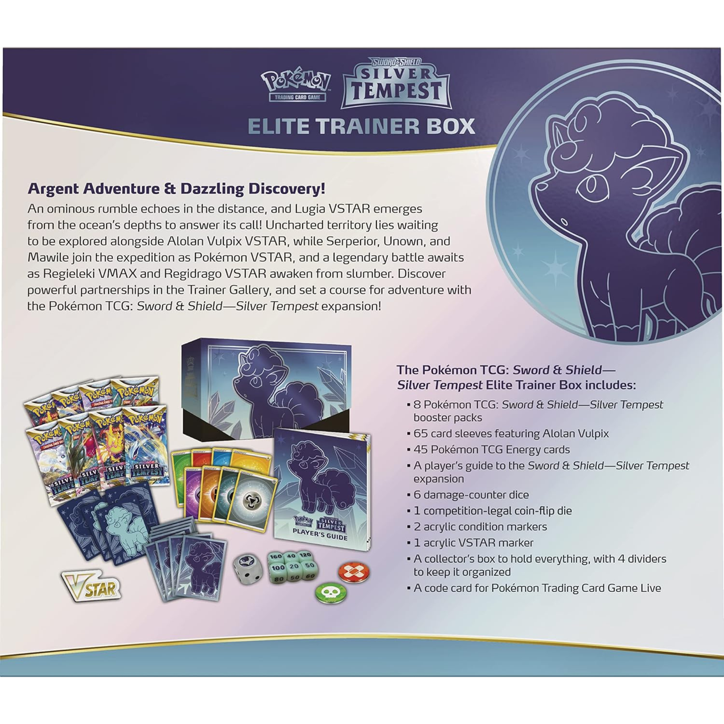 Pokémon TCG: Sword & Shield Silver Tempest Elite Trainer Box