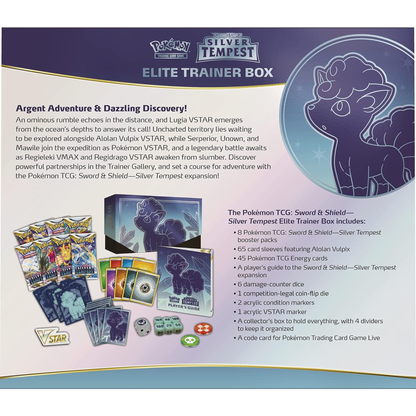 Pokémon TCG: Sword & Shield Silver Tempest Elite Trainer Box
