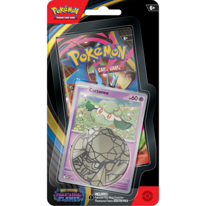 Pokemon TCG: Mega Evolution Phantasmal Flames Single Pack Blister (1 promo at random)