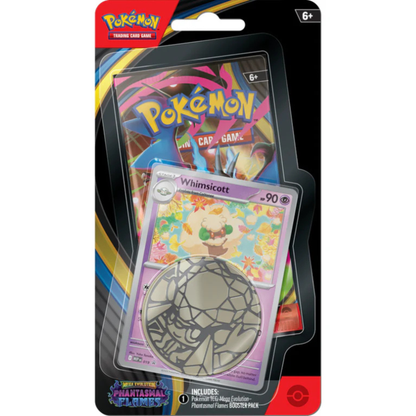 Pokemon TCG: Mega Evolution Phantasmal Flames Single Pack Blister (1 promo at random)