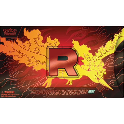Pokémon TCG: Team Rocket's Moltres ex Ultra Premium Collection