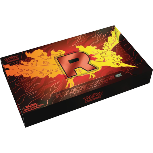 Pokémon TCG: Team Rocket's Moltres ex Ultra Premium Collection