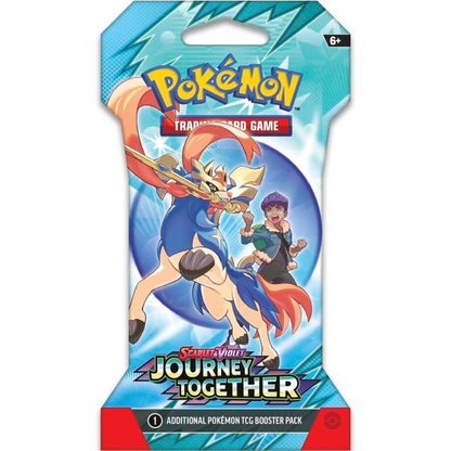 Pokémon TCG: Scarlet & Violet-Journey Together Sleeved Booster Pack - Hop’s Zacian ex