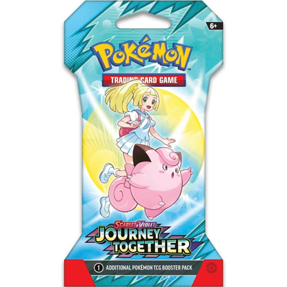 Pokémon TCG: Scarlet & Violet-Journey Together Sleeved Booster Pack - Lillie’s Clefairy ex