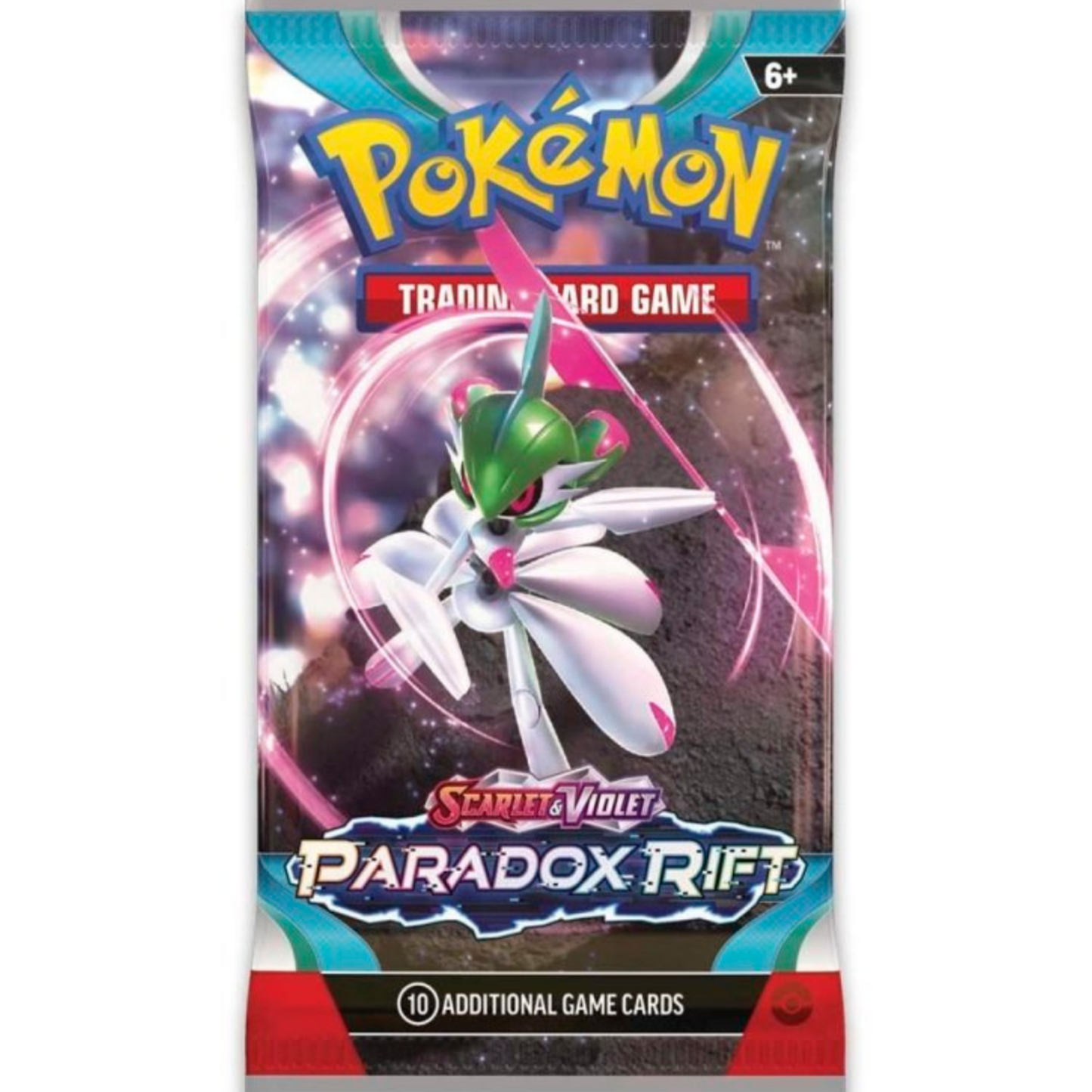 Pokémon TCG: Scarlet & Violet-Paradox Rift Sleeved Booster Pack - Iron Valiant ex