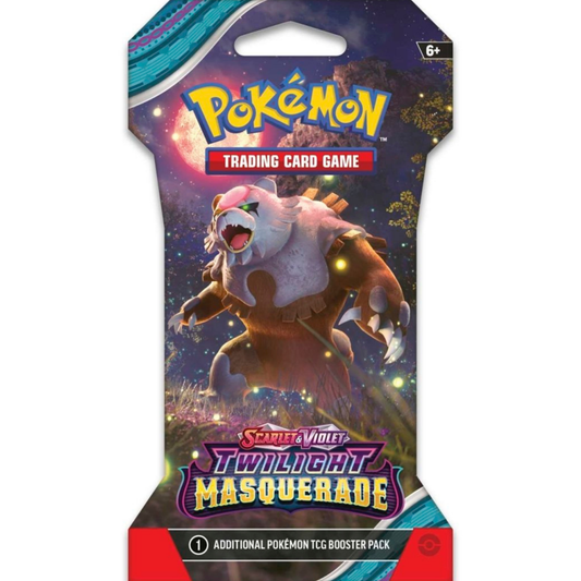 Pokémon TCG: Scarlet & Violet-Twilight Masquerade Sleeved Booster Pack - Ursaluna ex